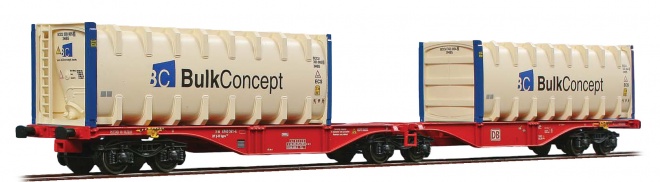 Articulated Container car type Sggrss 80 loaded with Bulk containers BC<br /><a href='images/pictures/ACME/283888_c.jpg' target='_blank'>Full size image</a>